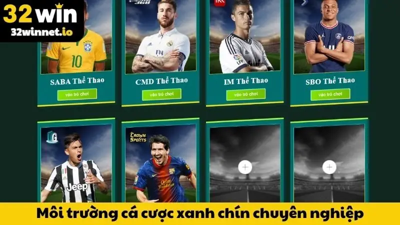 Môi trường cá cược xanh chín, chuyên nghiệp và tôn trọng lẫn nhau